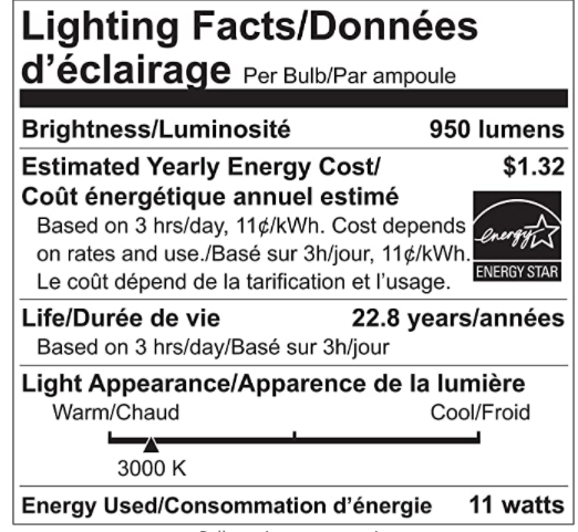 Thumbnail: Luminus LED 11W=75W PAR30 Bulb 3000K Dimmable