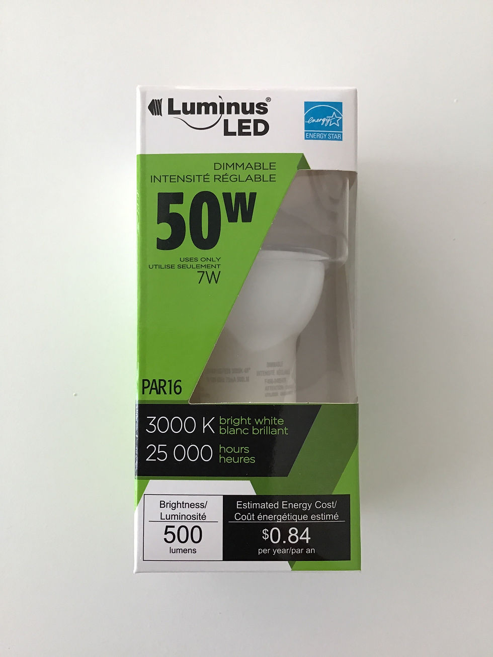 Luminus LED Bulb - PAR16 - 7W - Soft White