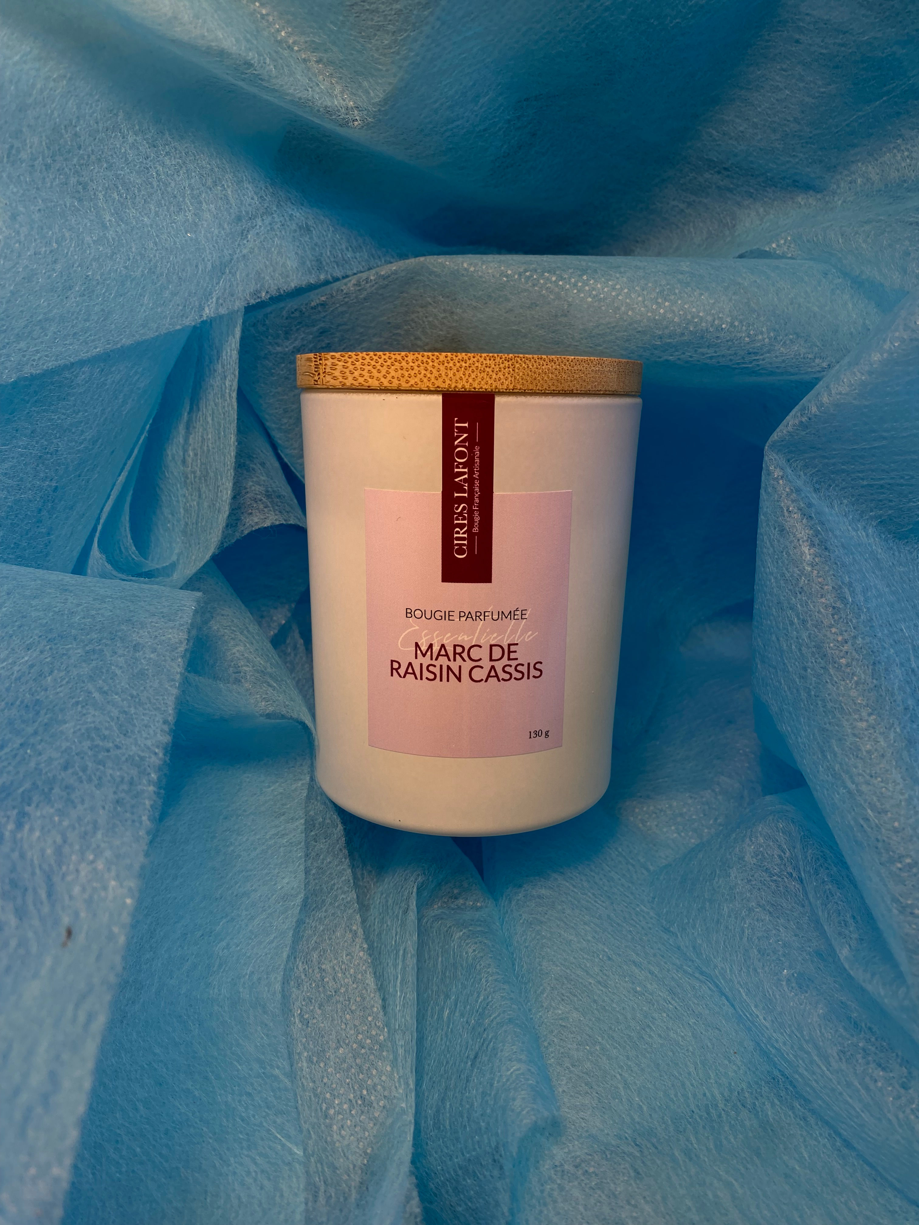 Bougie - Marc de Raisin Cassis