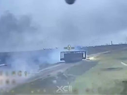 Ukrainian 92nd Assault Brigade published footage of the recently destroyed Russian mechanized assault in the Pokrovsk direction.