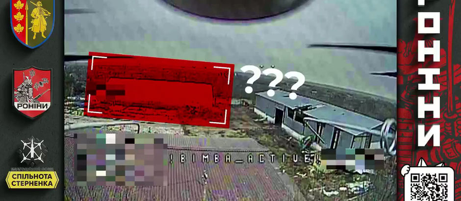 Ukrainian UAS Battalion Ronin of the 65th Mechanized Brigade discovered hangars full of russian armored vehicles. Zaporizhia direction. 14.12.2025