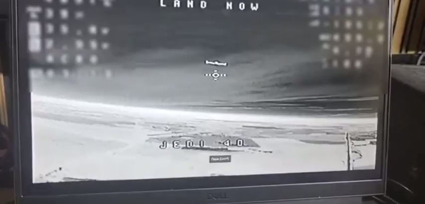 Shahed interception filmed by the second drone which was also chasing the target