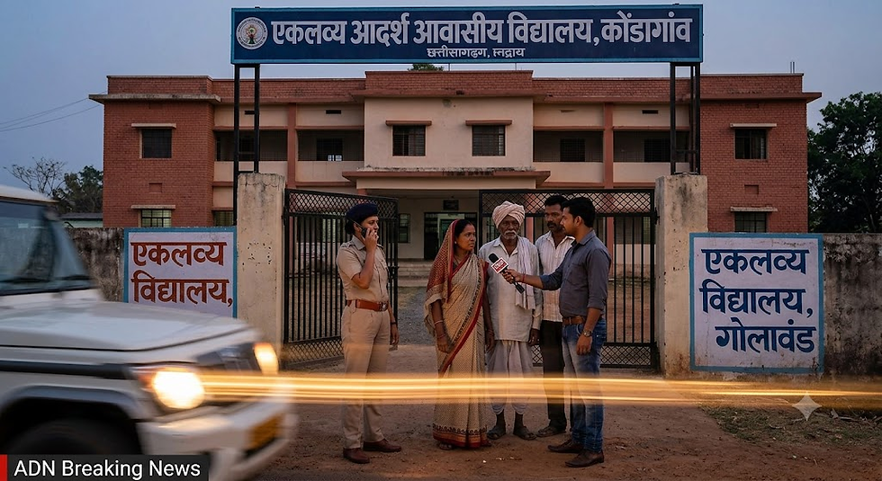 एकलव्य विद्यालय के छात्रावास से 3 छात्राएं लापता...