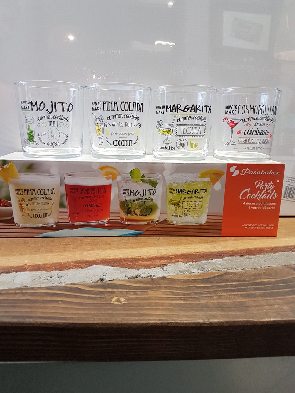 Party Cocktails Glass Set