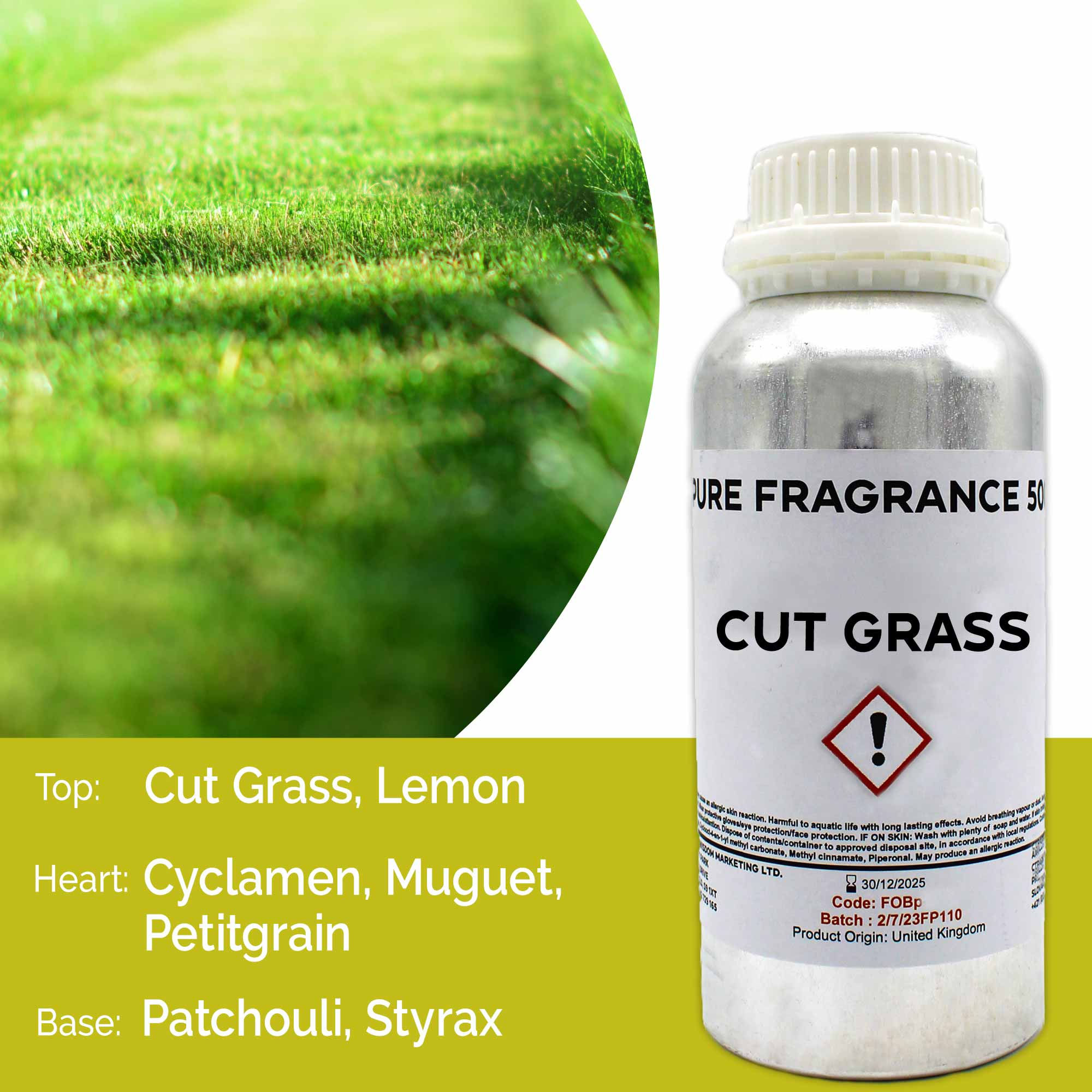 Cut Grass Fragrance Oil