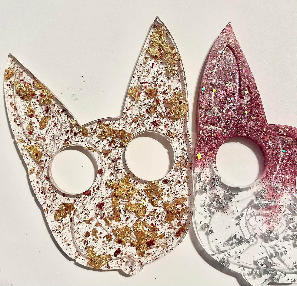 Thumbnail: Bulldog resin self defense keychain