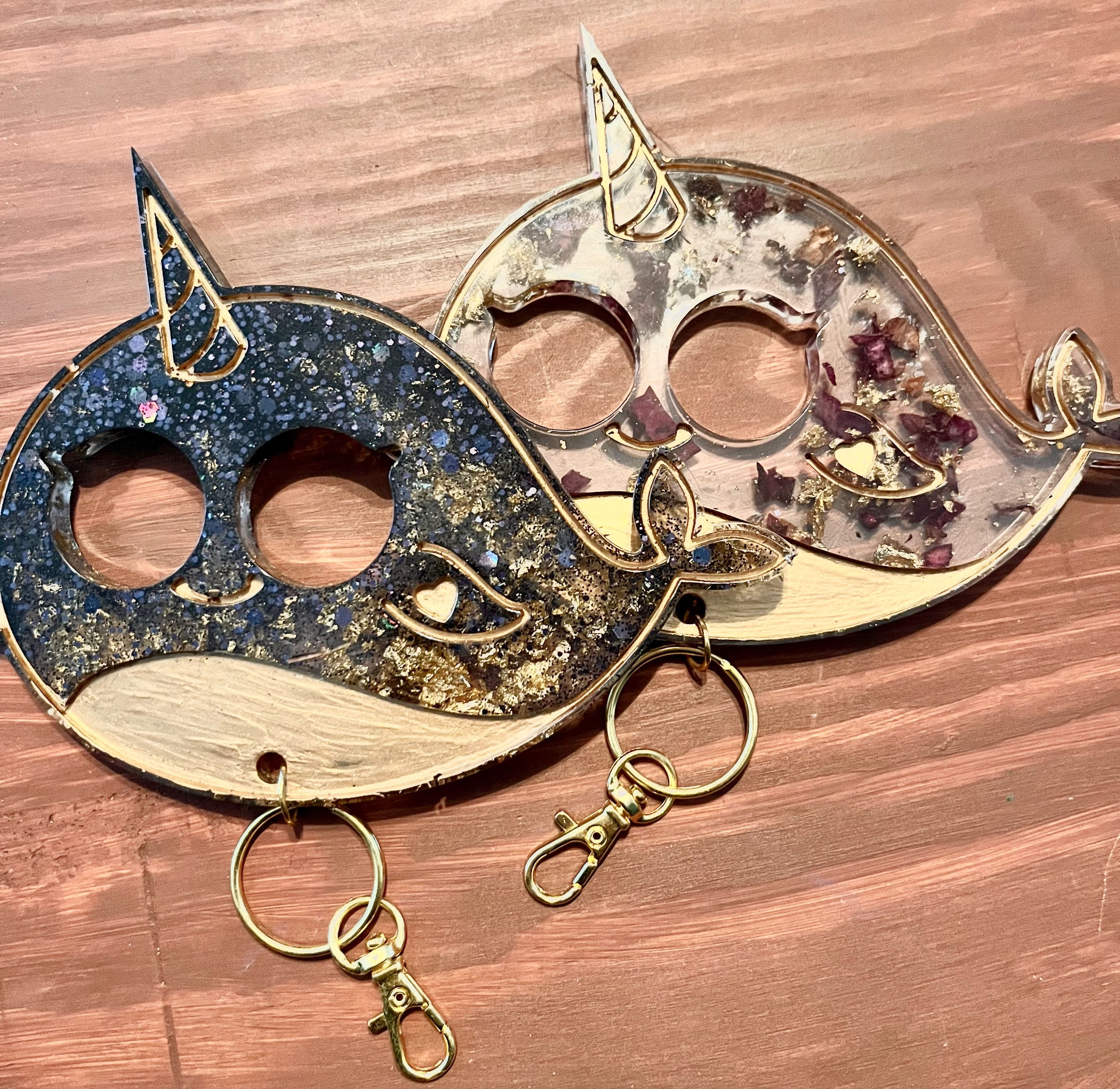 Narwhal self defense keychain