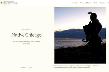 UChicago, The Neubauer Collegium - Native Chicago