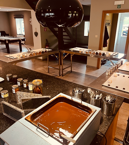 Matèriel professionnel pour atelier chocolat à domicile : Tempéreuse et préparation