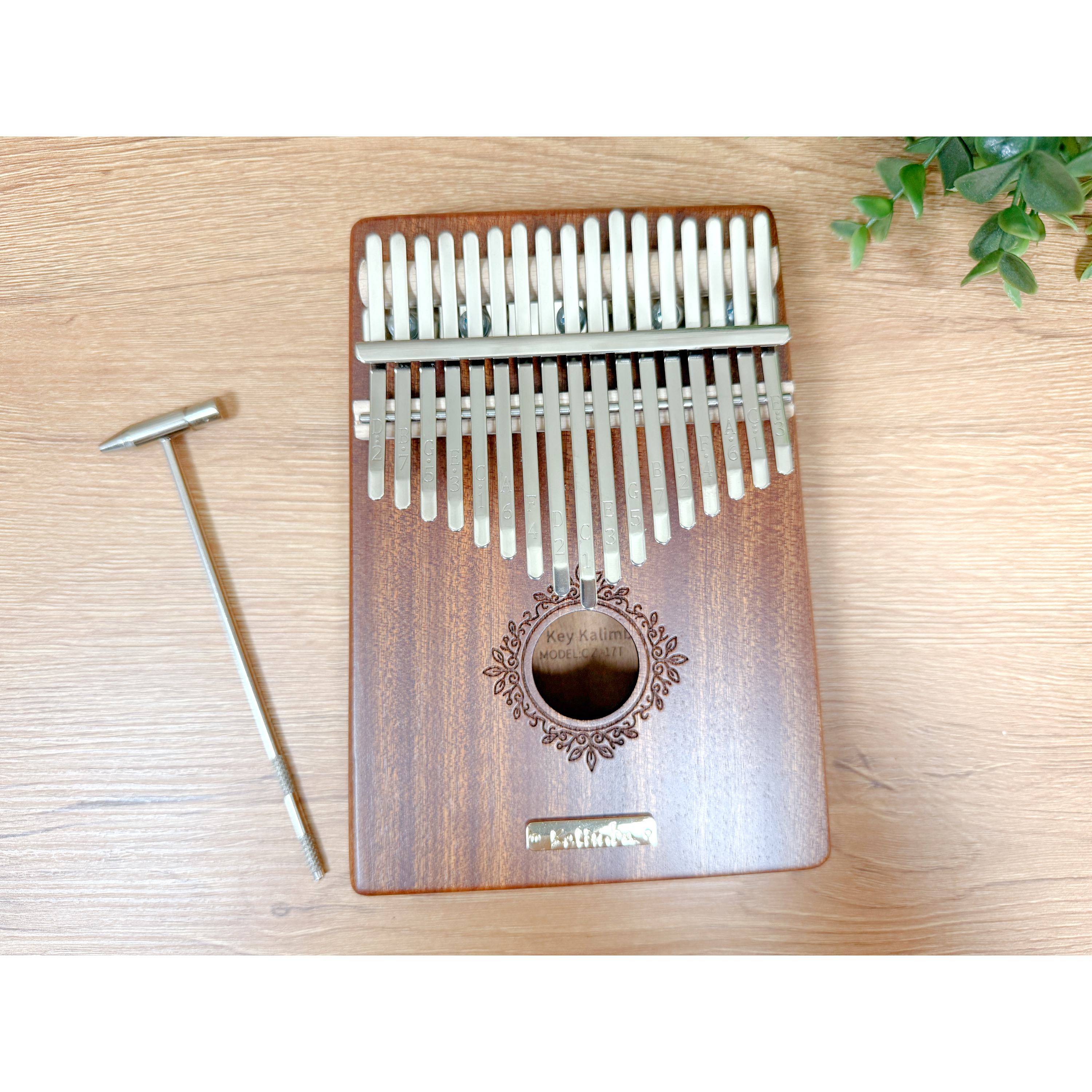 17-key Wooden Kalimba