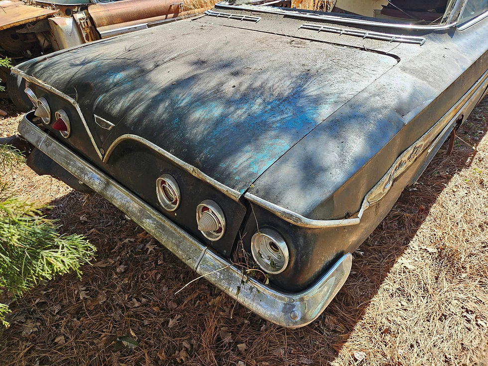 Thumbnail: 1961 Chevrolet Impala Sport Coupe Project - Black PENDING SALE