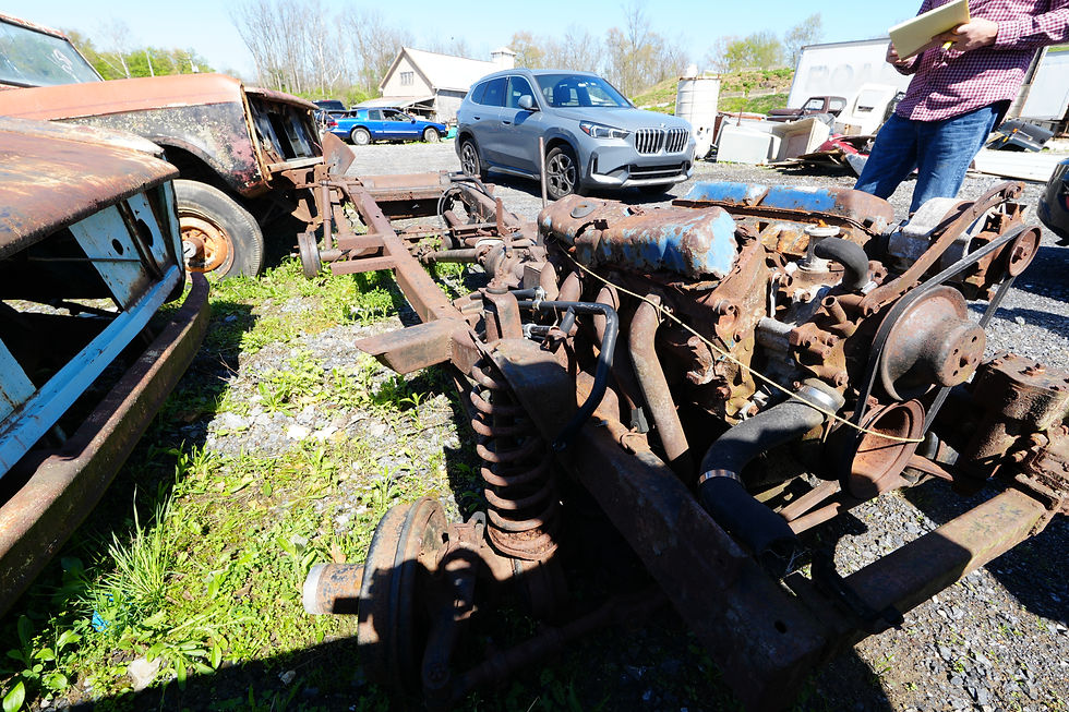Thumbnail: 1978 Ford Bronco Frame - No Title