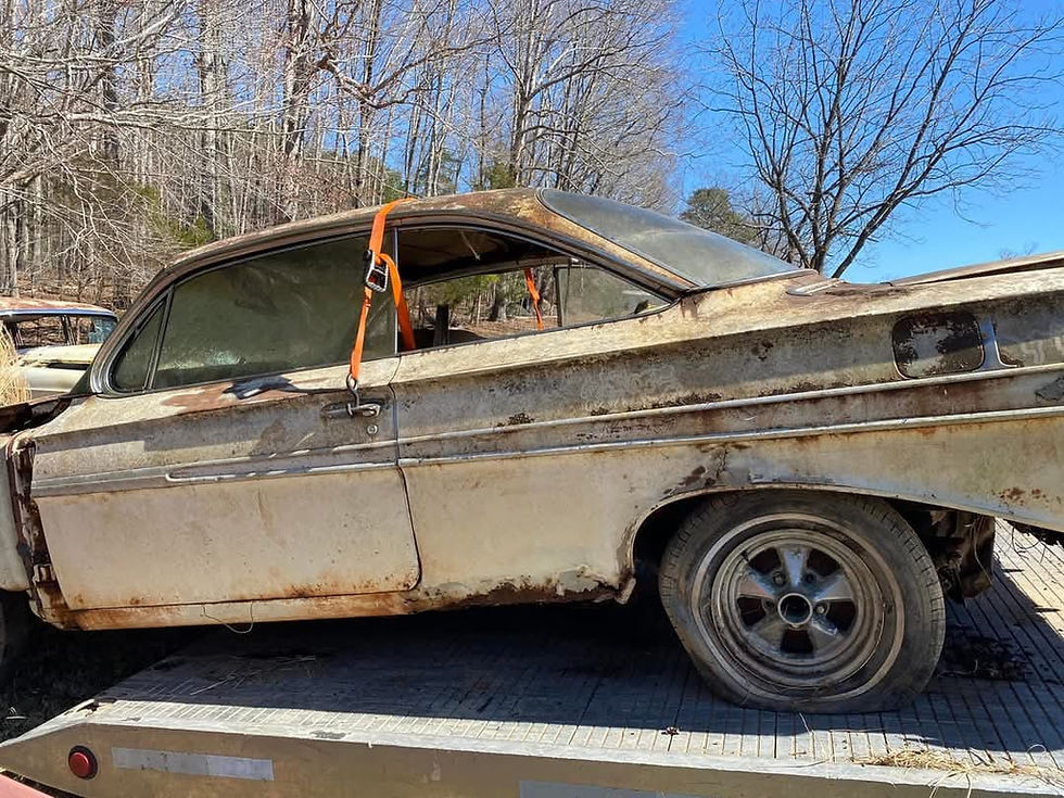 Thumbnail: 1961 Chevrolet Impala Sport Coupe Project - Corona Cream PENDING SALE