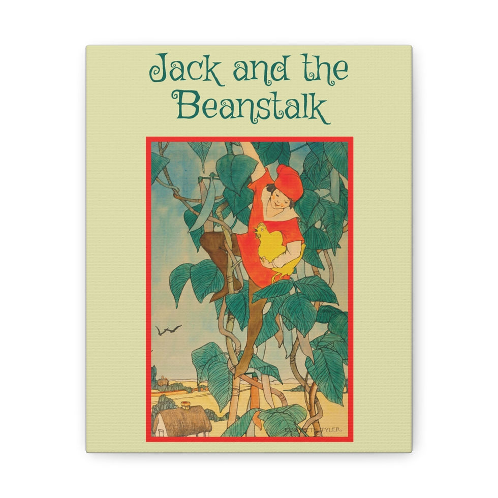 Thumbnail: Jack and the Beanstalk Canvas Gallery Wrap