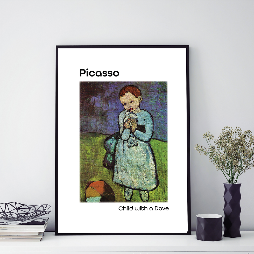 Thumbnail: Child with a Dove Poster