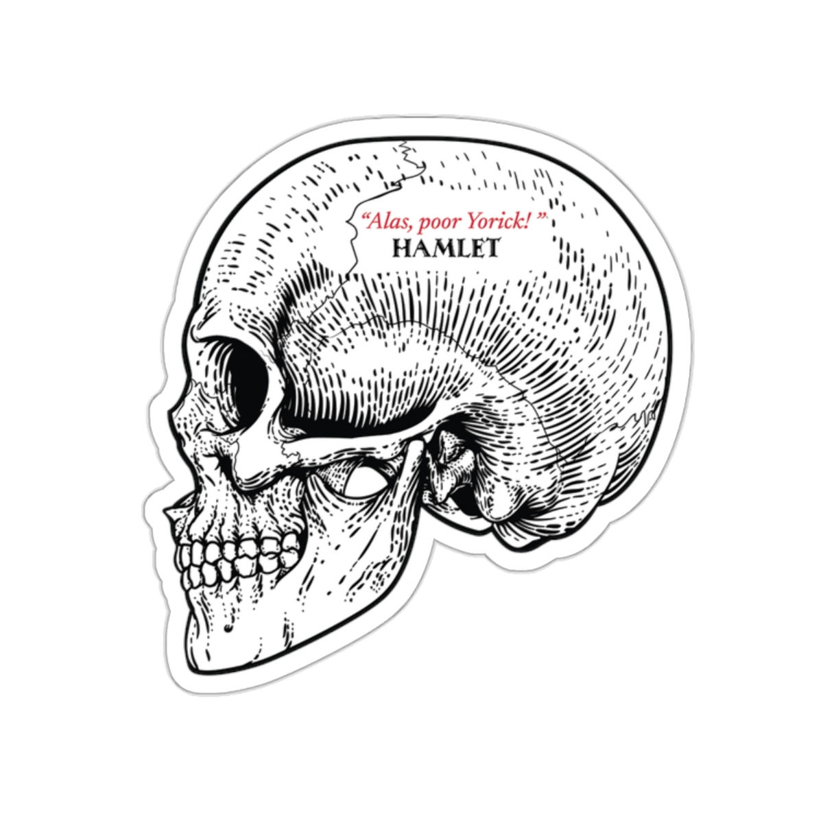 Hamlet Sticker