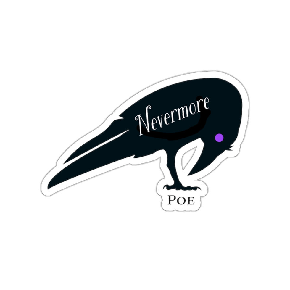 Thumbnail: Nevermore Poe Sticker