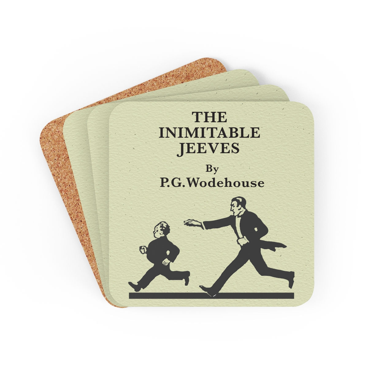 The Inimitable Jeeves Coaster Set