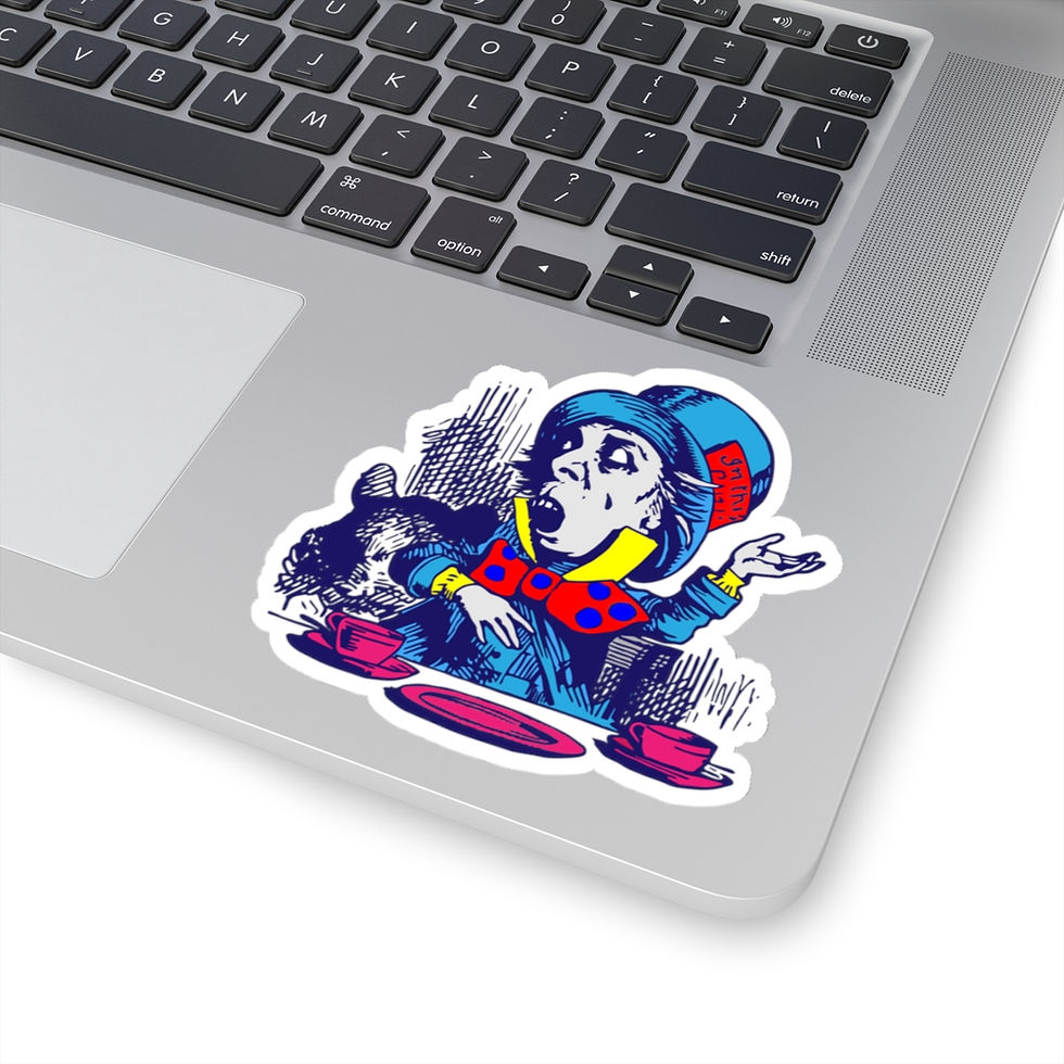 Thumbnail: The Mad Hatter Sticker