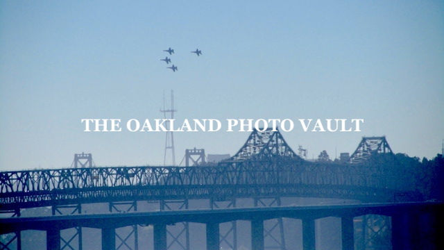 Fleet Week - Blue Angels Buzzing The Old Bay Bridge