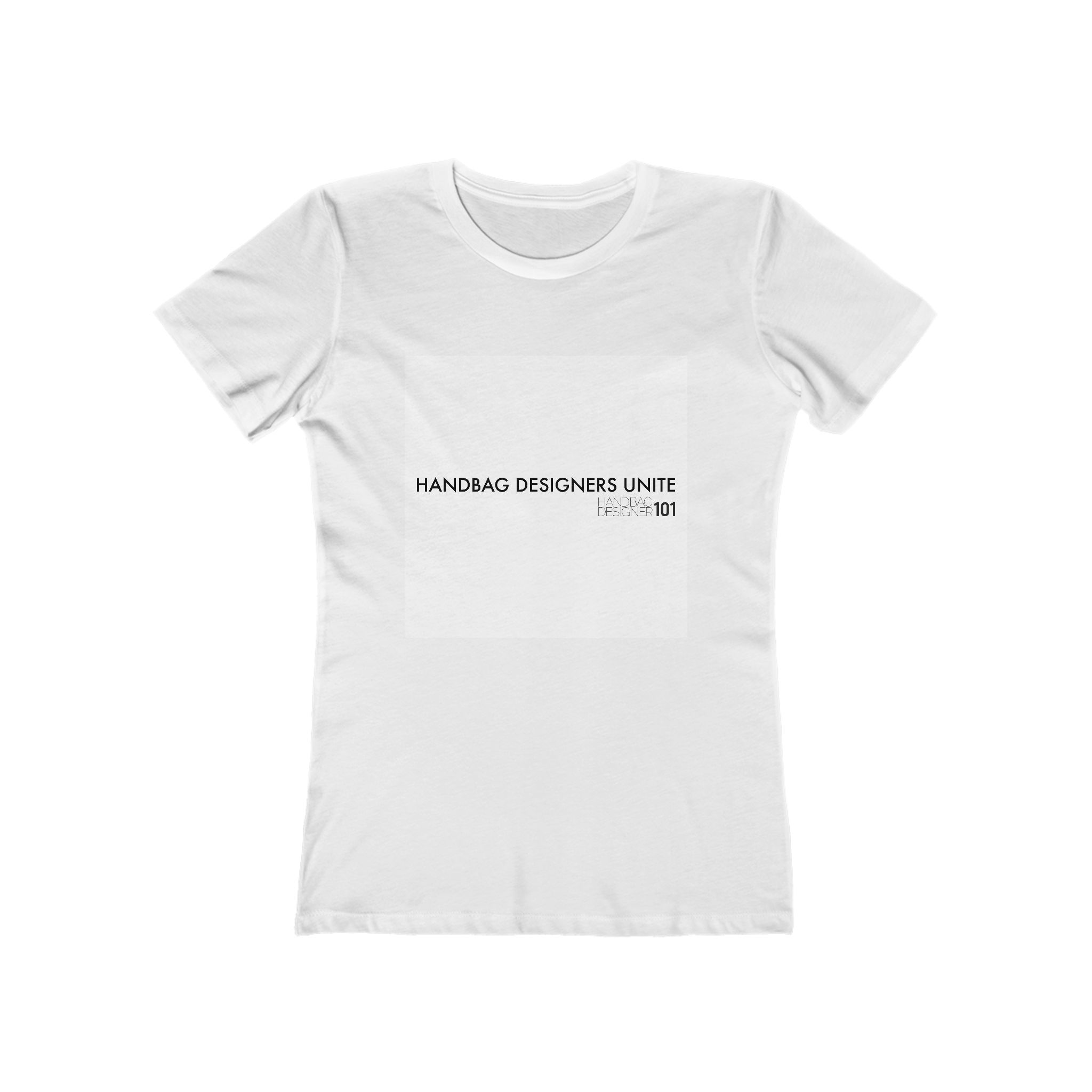 The "HANDBAG DESIGNERS UNITE" Boyfriend Tee for Women