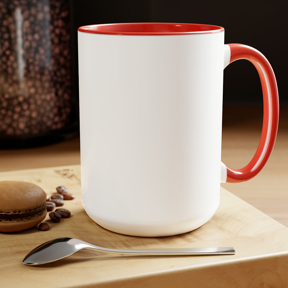 Thumbnail: Handbag Designer 101 Satchel Two-Tone Coffee Mugs, 15oz