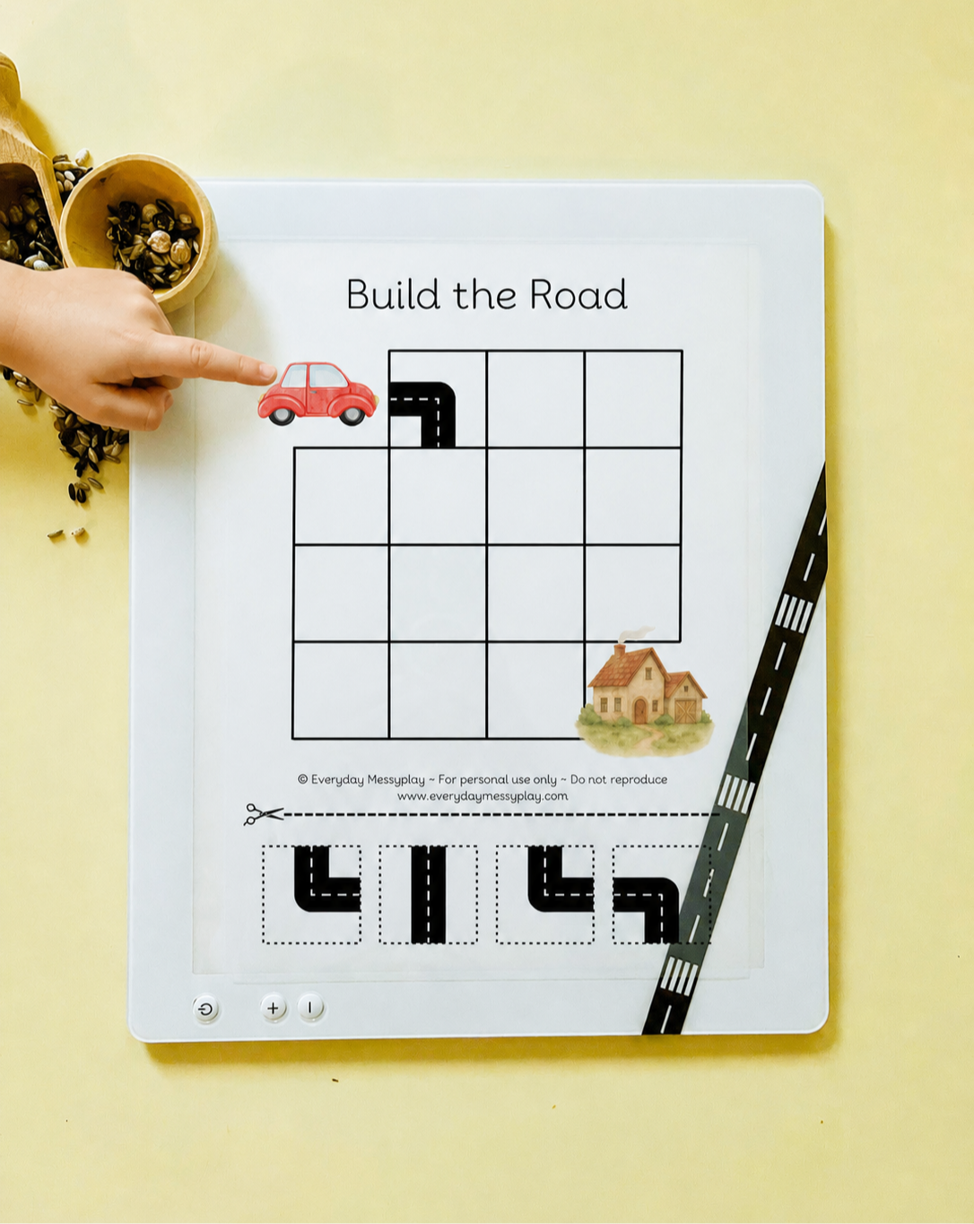 Build the Road Lightbox Sheet