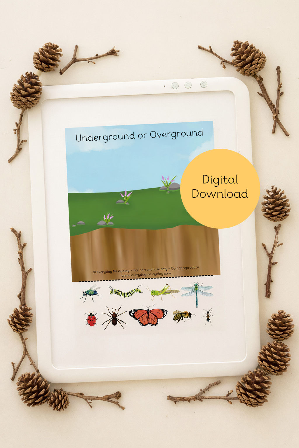 Underground or Overground - Digital Download