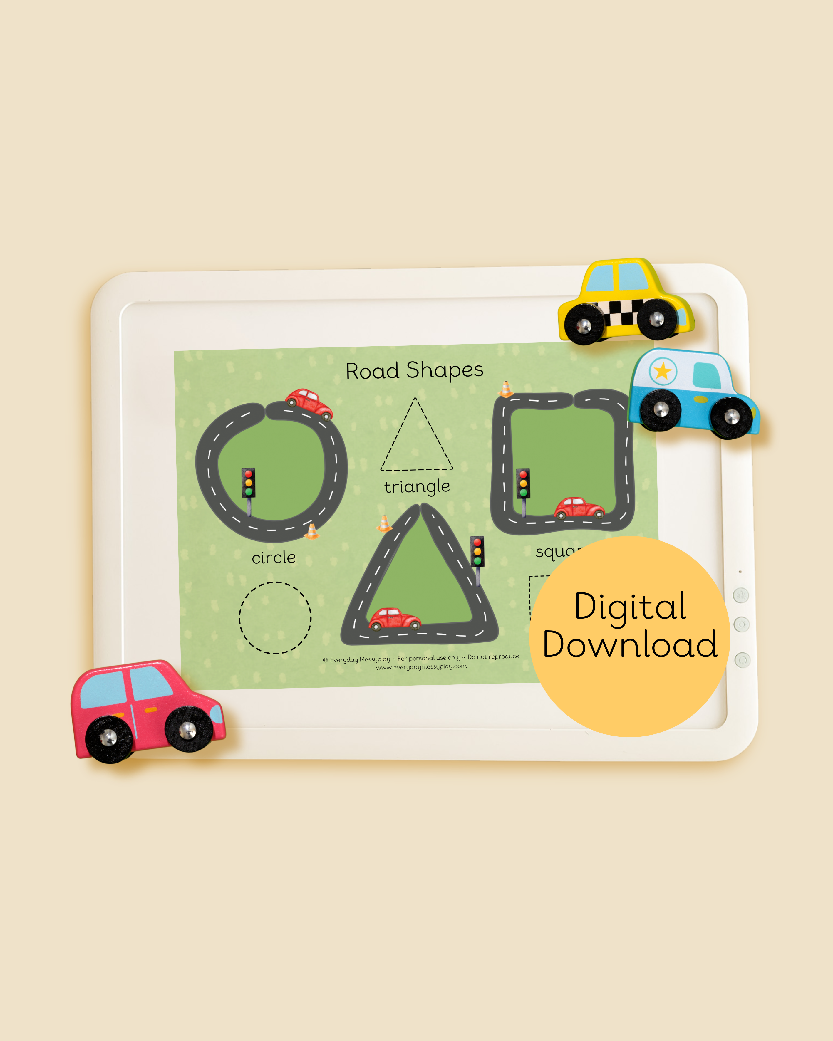 Road Shapes - Digital Download