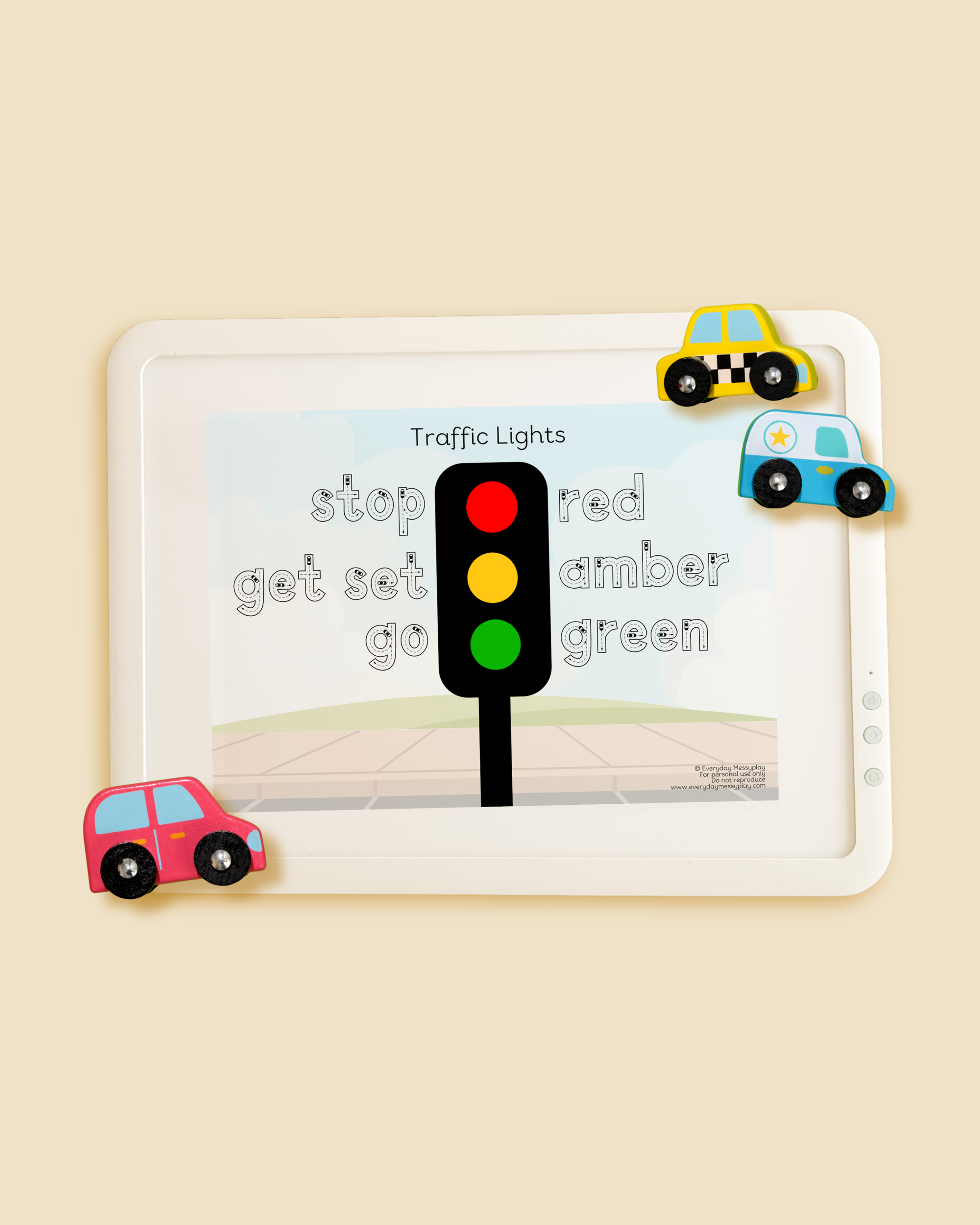 Traffic Lights Lightbox Sheet