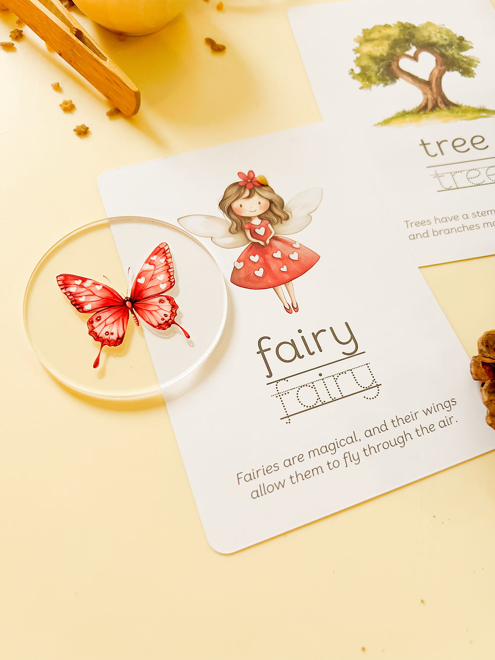 Thumbnail: Valentine Fairy Set of 6 Learning Discs