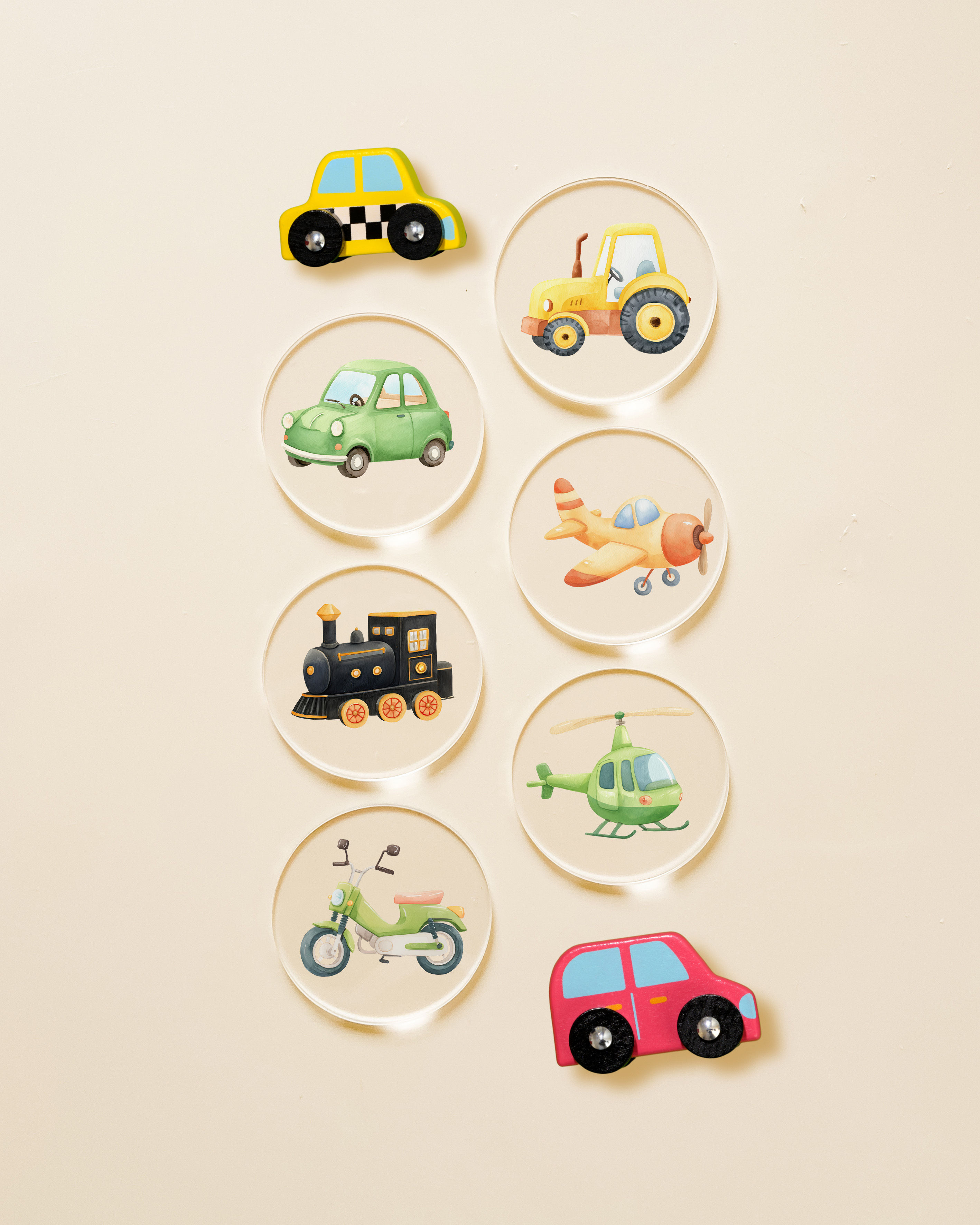 Transport Time - Set of 6 Learning Disc