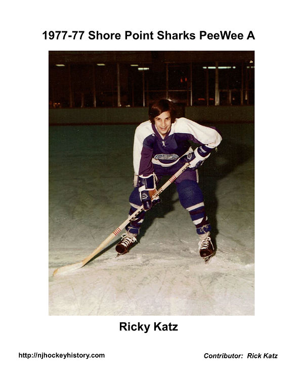 1976-77 Shore Point Sharks PeeWee A - Ricky Katz