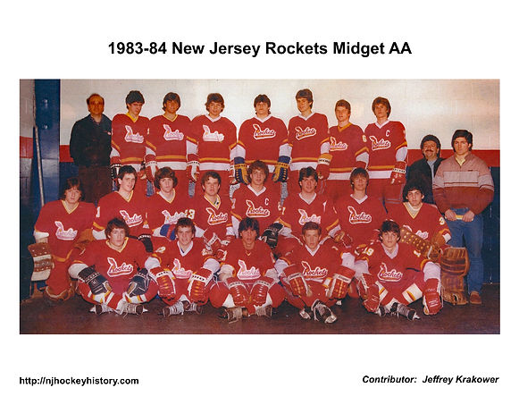 1983-84 New Jersey Rockets Midget AA