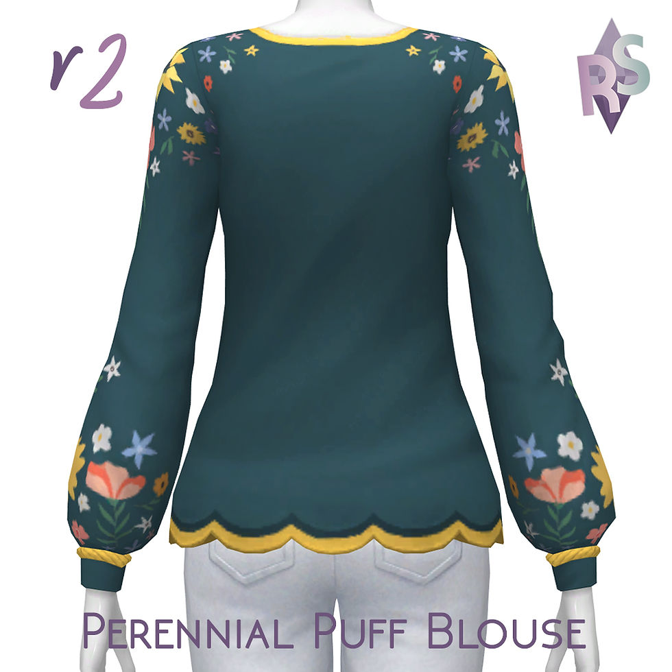 Thumbnail: Perennial Puff Blouse