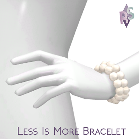ブレスレット LESS IS MORE 8mm pearl bracelet Less Is More; Pearl Bracelets | renorasims