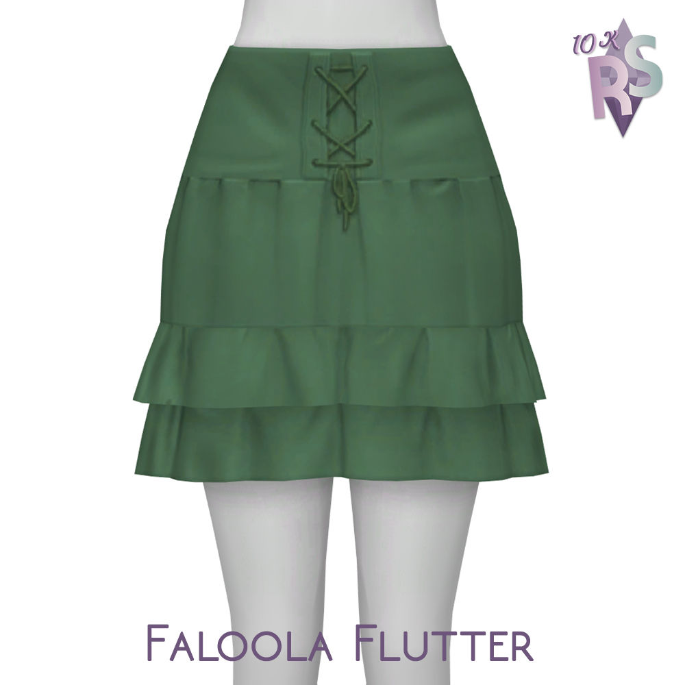 10K followers Gift; Faloola Flutter Skirt