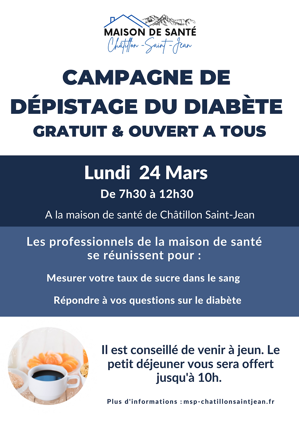 Matinée Campagne de Dépistage du Diabète