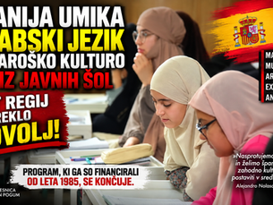 🇪🇸 ŠPANIJA UMIKA ARABSKI JEZIK IN MAROŠKO KULTURO IZ JAVNIH ŠOL – PET REGIJ JE REKLO DOVOLJ