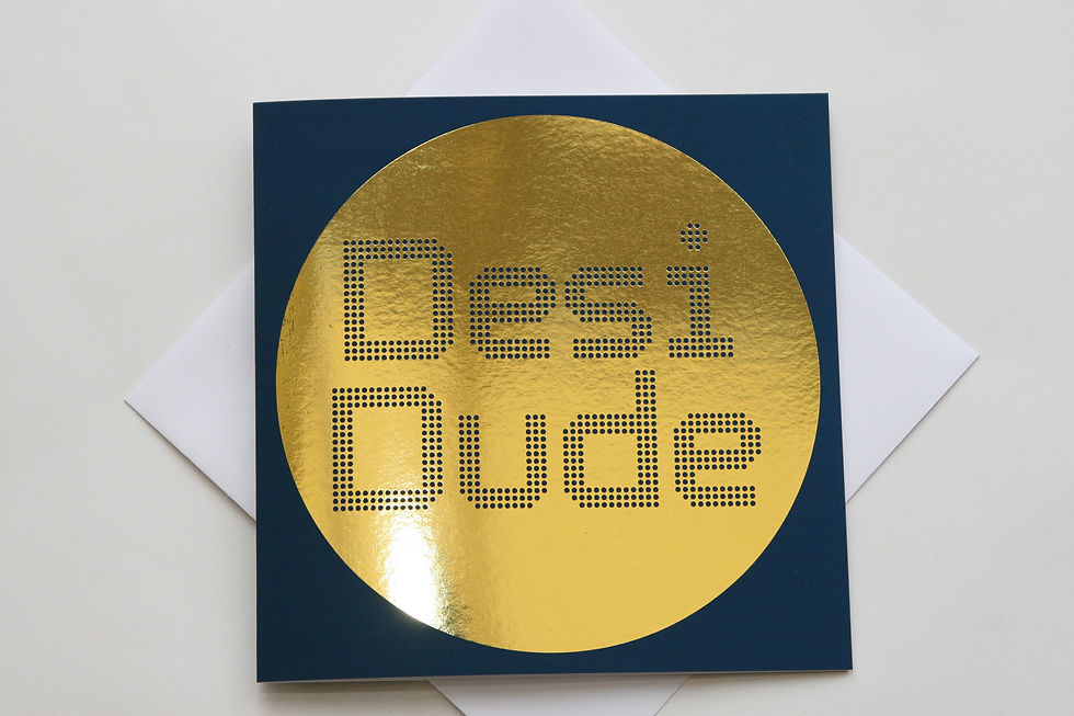 Paisley Plush Greeting Cards Desi Dude Full