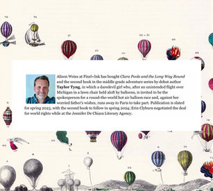 Pixel+Ink Acquires Clara Poole and The Long Way Round in Two Book Deal.