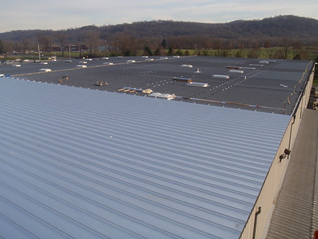 Retrofit Roof - Metal Roof Example, Archive Systems, Washington, NJ