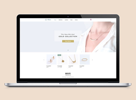 Jewelery Site Web Design