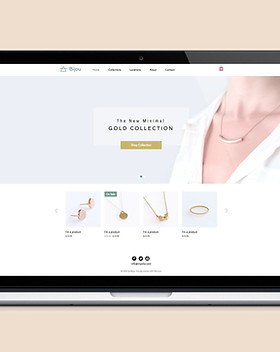 Jewelery Site Web Design