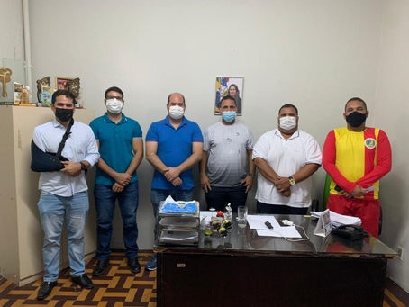 Renato Brandão se reúne com Grupamento de Salva Vidas de Juazeiro