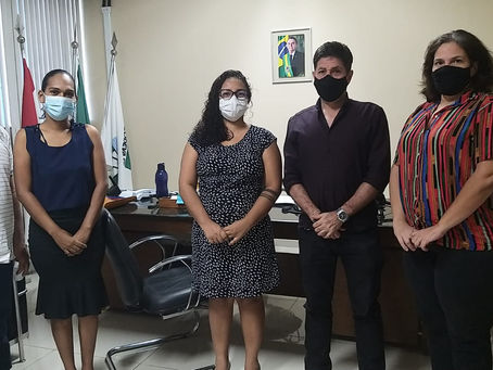 Renato Brandão envia representante para encontro com membros da Horta Comunitária João Paulo II