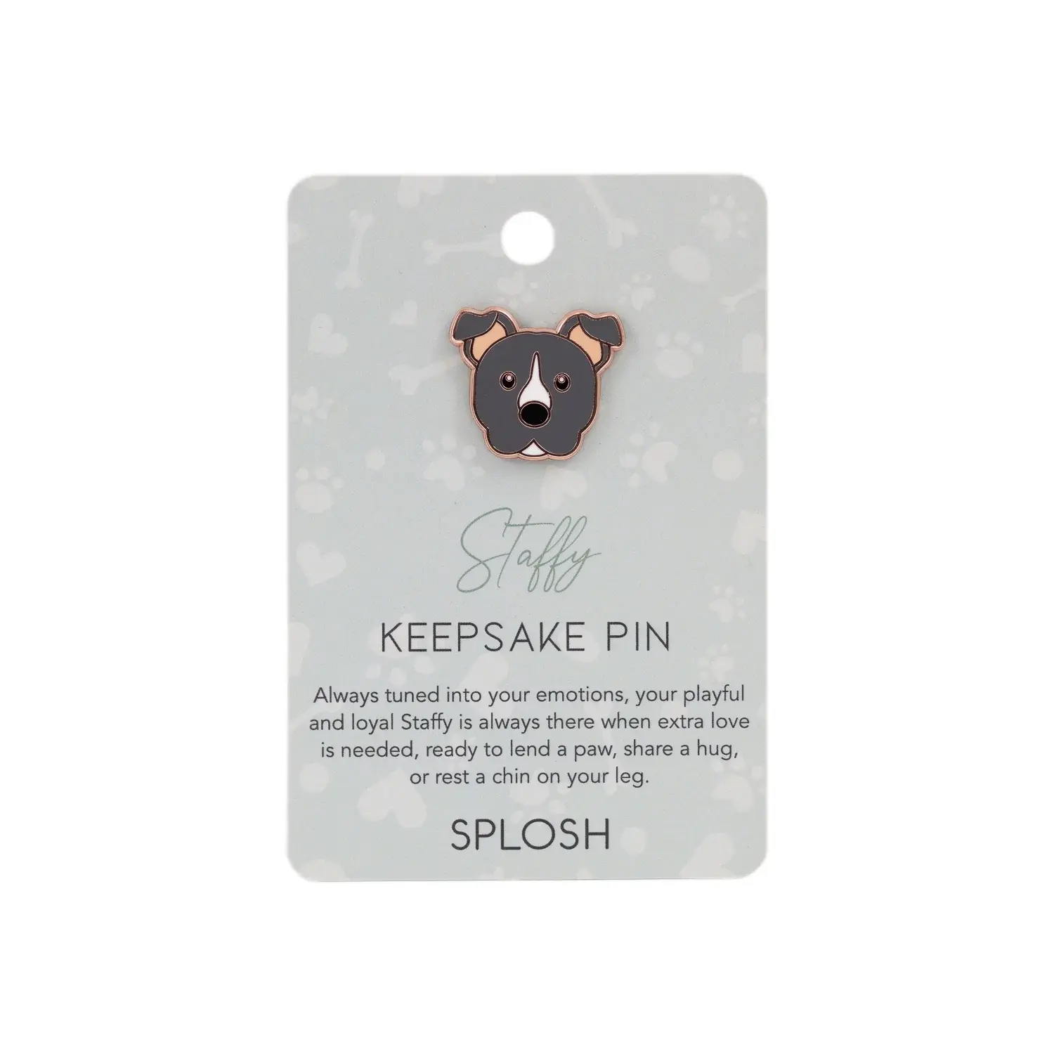Staffy Pin