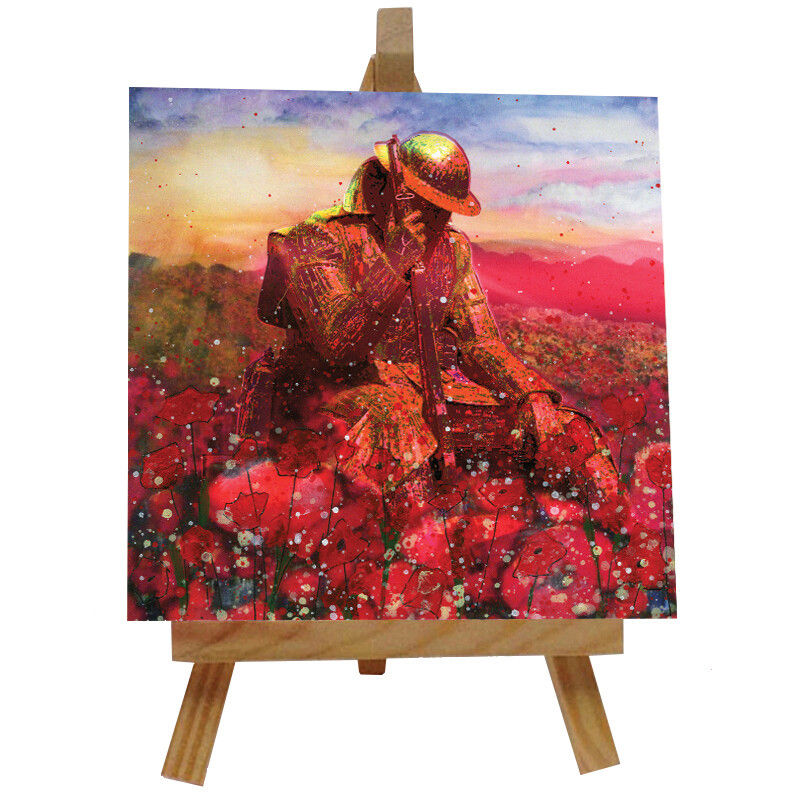 Tommy Ceramic Tile with Easel