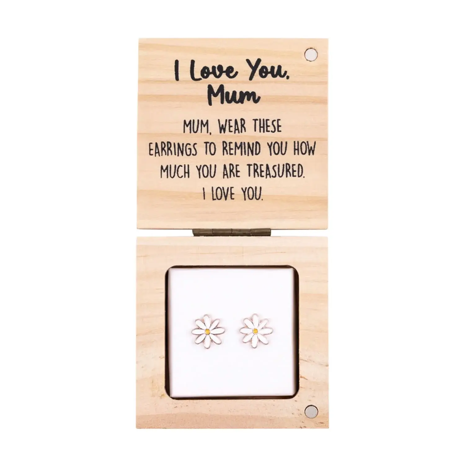 Heart & Soul Earrings - I Love you Mum