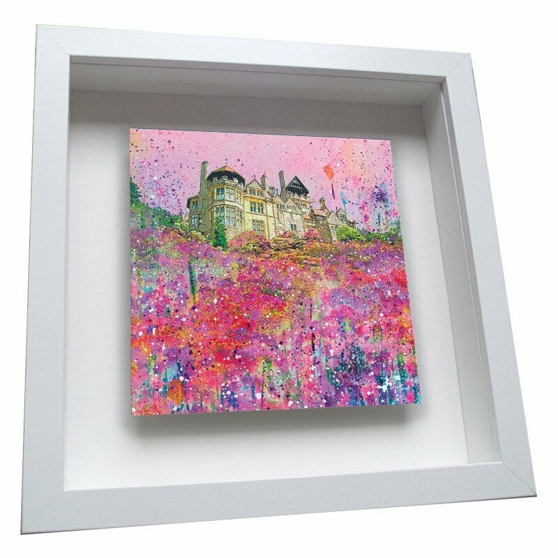 Cragside Framed Ceramic tile